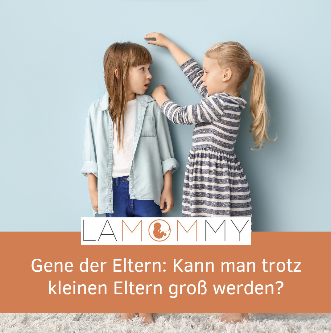 kann man trotz kleinen eltern groß werden