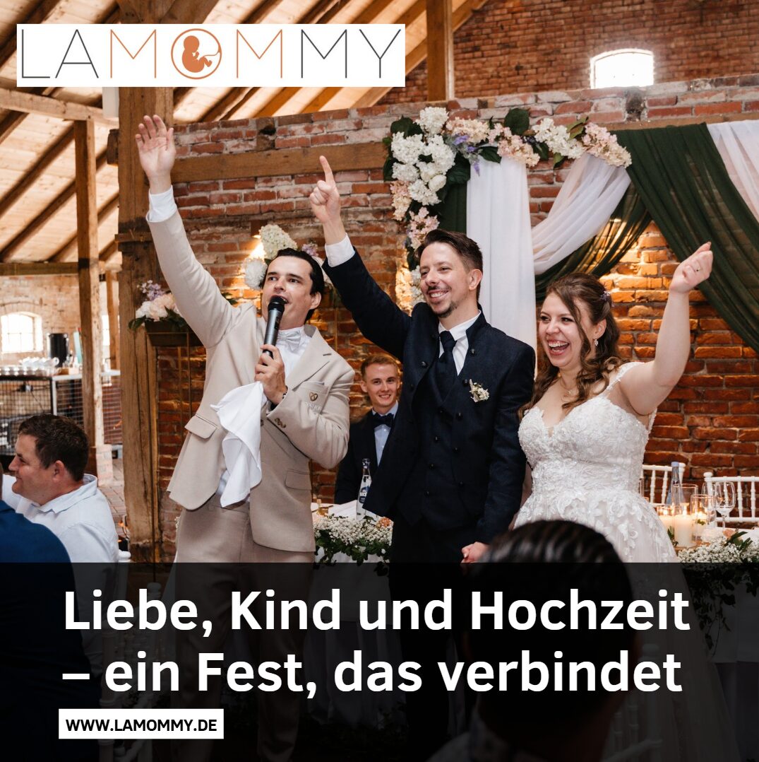 kind und hochzeit fest