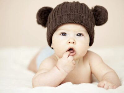 Wie sehen Babys mit 4 Wochen